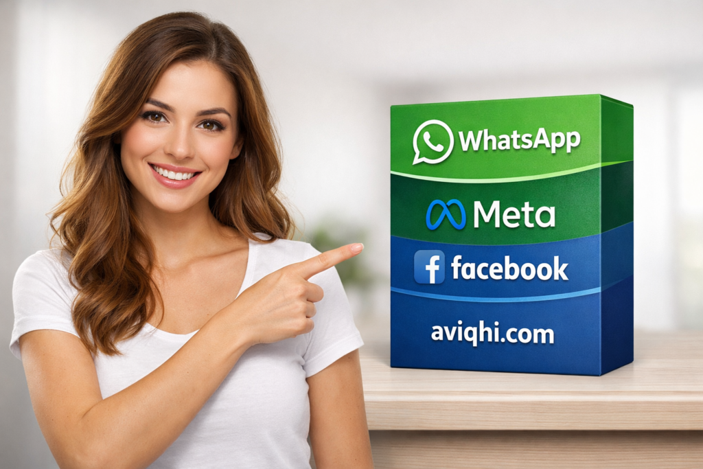 gambar produk wa meta facebook + cewek baru