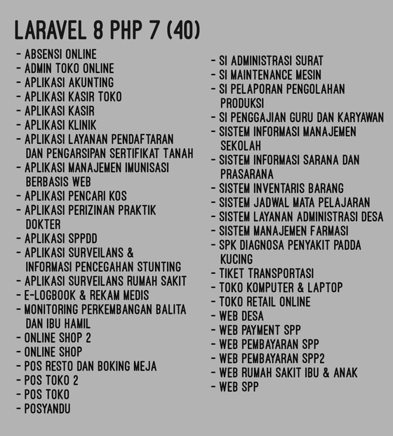 laralevel 8 php 7