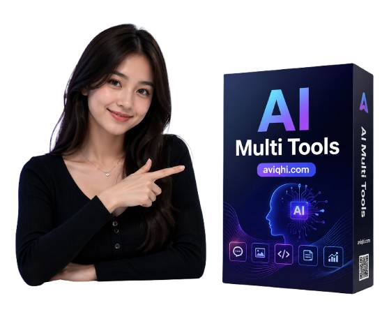 gambar produk ai multi tools plus cewek cantik nunjuk removebg preview